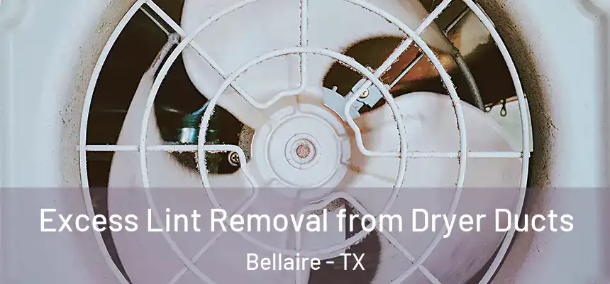  Excess Lint Removal from Dryer Ducts Bellaire - TX
